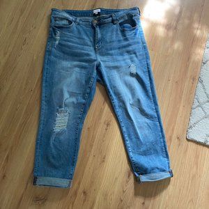 MOLLY&ISADORA Acela Destructed Boyfriend Jean